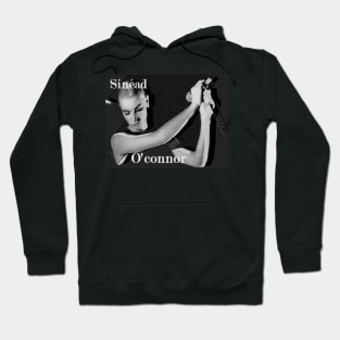 Sinead O' Connor Black White Hoodie